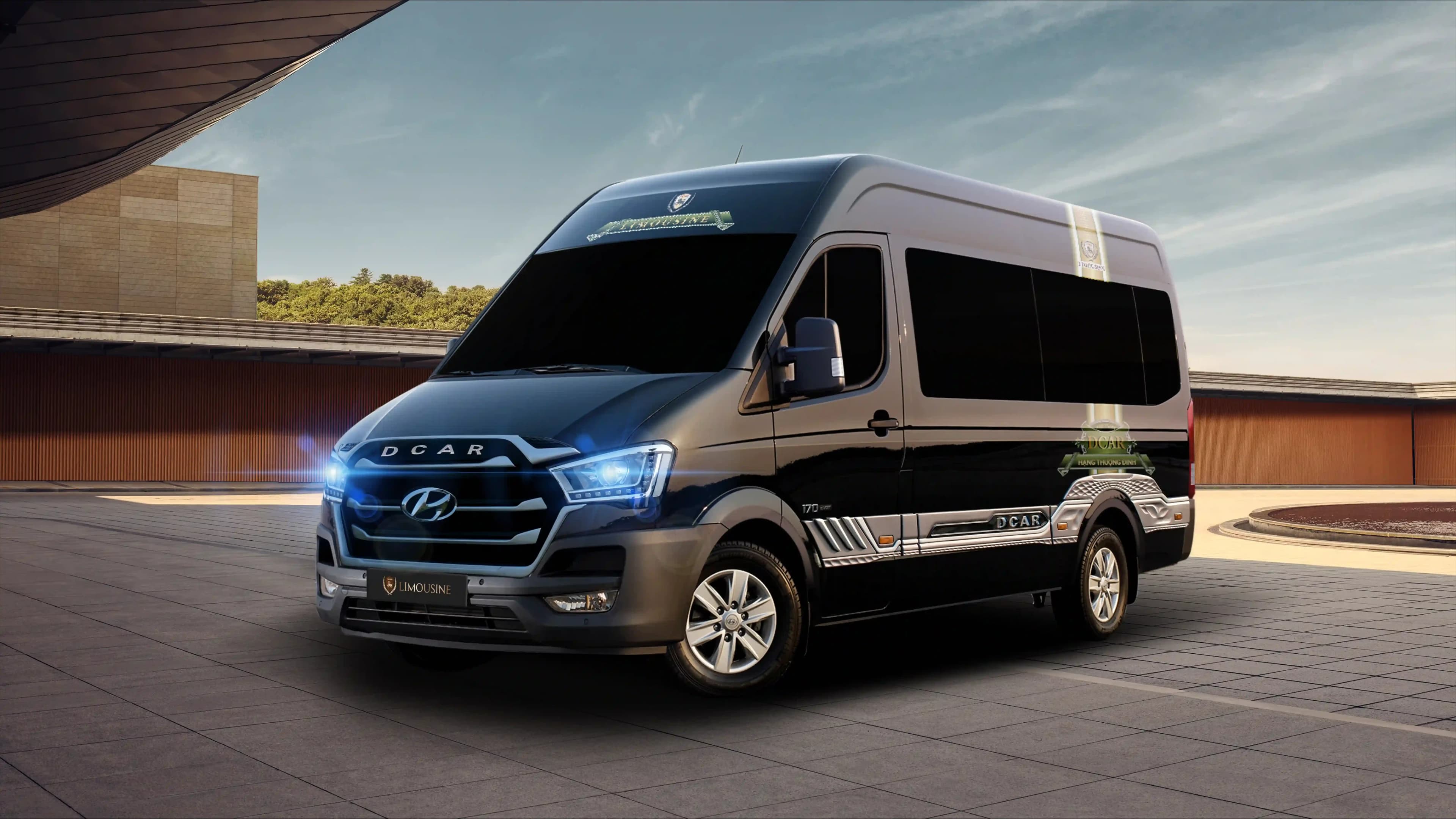 Shuttle bus to the port